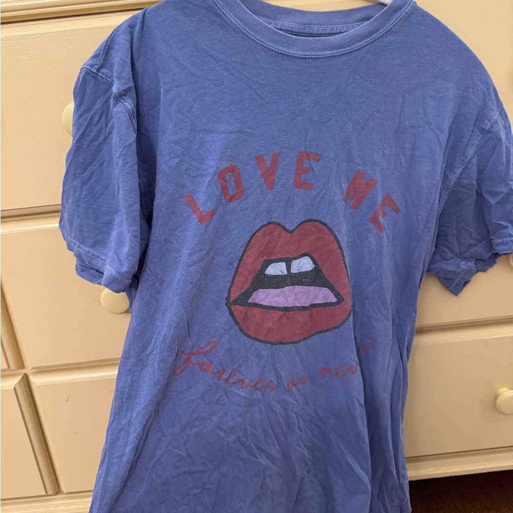 Blue Graphic T-Shirt